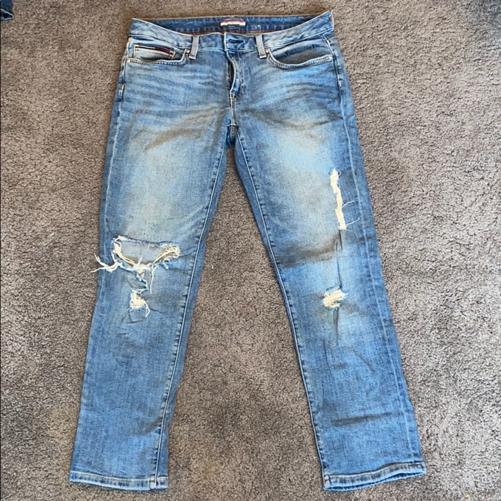 Tommy Hilfiger boyfriend Ripped Jeans